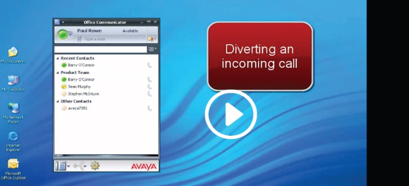 Avaya MS OCS Client Integration with ACE by VOXNS