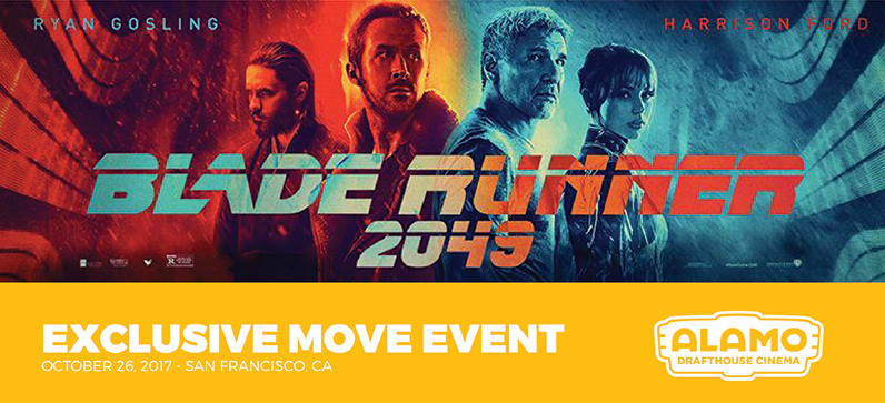 Exclusive Luxury Movie Event:  Blade Runner 2049