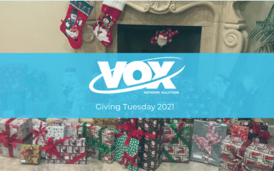 VOX Network Solutions Giving Tuesday 2021